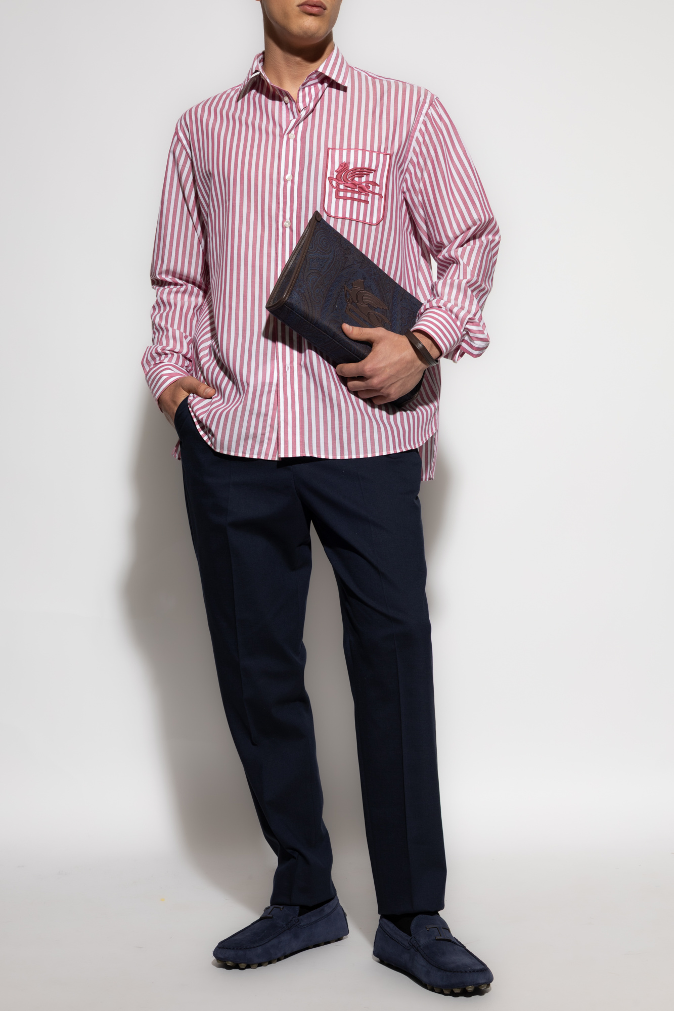 Red Shirt with pocket Etro - Vitkac AS